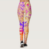 Trippy Roze Boho Leggings (Achterkant)