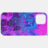 Trippy Roze en Blauwe Impressionistische Landschap Case-Mate iPhone Case (Achterkant (horizontaal))