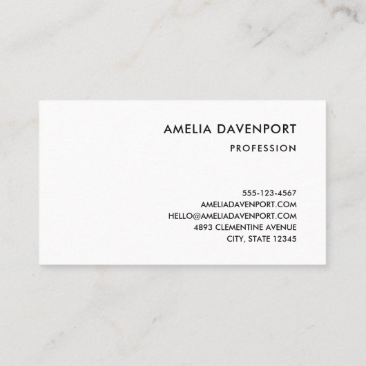 Trippy Roze en Oranje Swirly Design Visitekaartje (Achterkant)