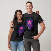 Trippy Schedel T-shirt (Unisex)