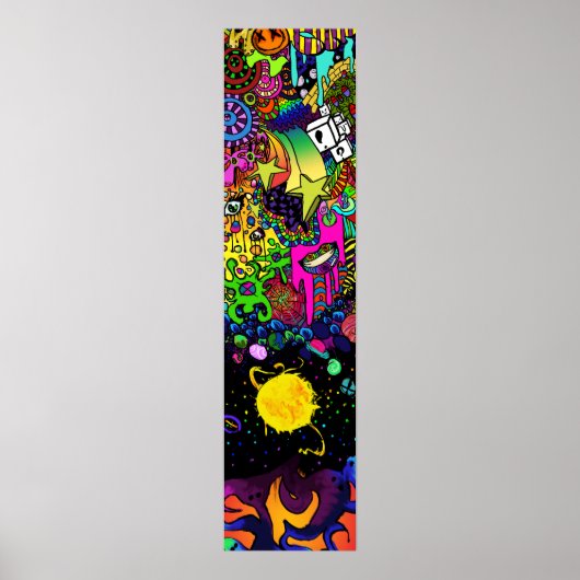 Trippy Sky Poster (Voorkant)