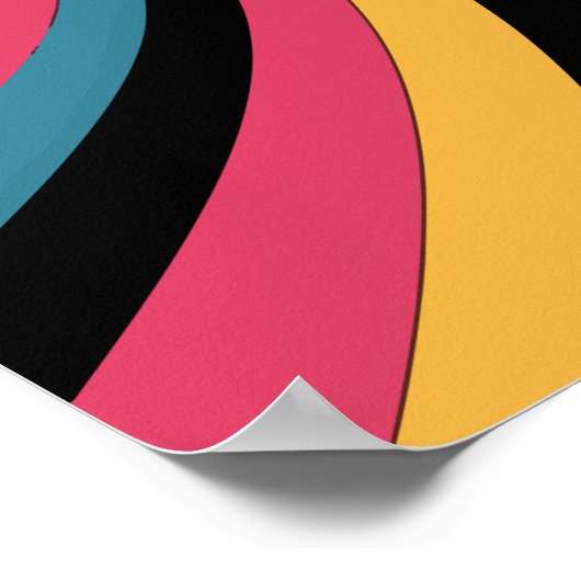 Trippy Snail Art Poster (Hoek)