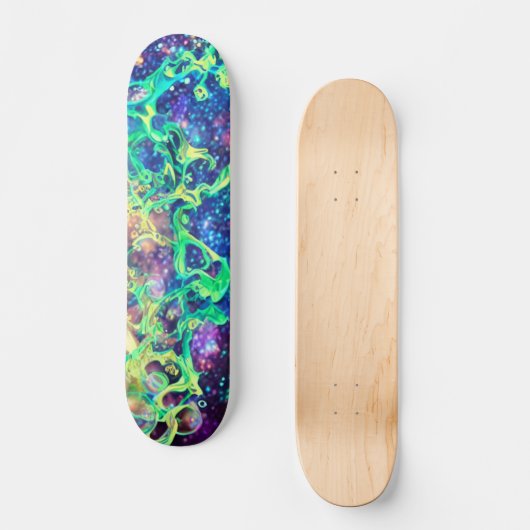 Trippy Space Essence #1 Persoonlijk Skateboard (Voorkant)