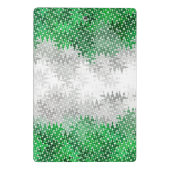 Trippy Squigggly Abstracte Grayromantic Pride Flag Mini Klembord (Achterkant)