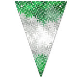 Trippy Squigggly Abstracte Grayromantic Pride Flag Vlaggetjes (Derde vlag)