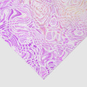 Trippy Squigggly Boho Abstract Trixic Pride Flag Tissuepapier (Detail)