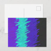 Trippy Squiggly Abstract Alexigender Pride Vlag Briefkaart (Voorkant / Achterkant)