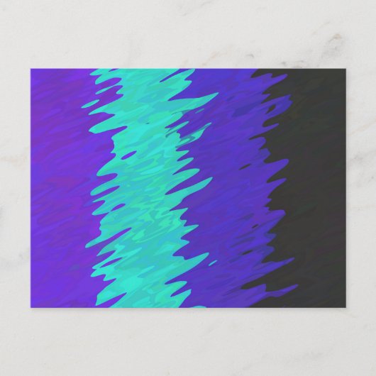 Trippy Squiggly Abstract Alexigender Pride Vlag Briefkaart (Voorkant)