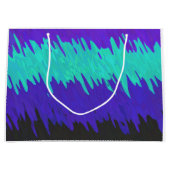 Trippy Squiggly Abstract Alexigender Pride Vlag Groot Cadeauzakje (Voorkant)