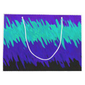 Trippy Squiggly Abstract Alexigender Pride Vlag Groot Cadeauzakje (Achterkant)