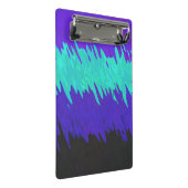 Trippy Squiggly Abstract Alexigender Pride Vlag Mini Klembord (Schuin)