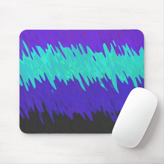 Trippy Squiggly Abstract Alexigender Pride Vlag Muismat (Met muis)