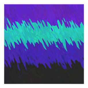 Trippy Squiggly Abstract Alexigender Pride Vlag Perfect Poster