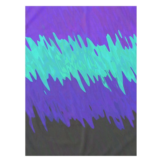 Trippy Squiggly Abstract Alexigender Pride Vlag Tafelkleed (Voorkant)