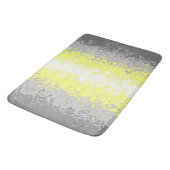 Trippy Squiggly Abstract Demigender Pride Vlag Badmat (Gekanteld)