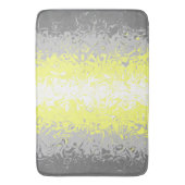 Trippy Squiggly Abstract Demigender Pride Vlag Badmat (Voorkant Verticaal)