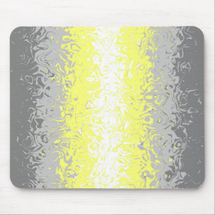 Trippy Squiggly Abstract Demigender Pride Vlag Muismat