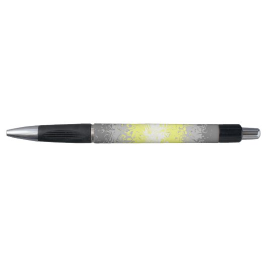 Trippy Squiggly Abstract Demigender Pride Vlag Pen (Voorkant)