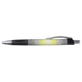 Trippy Squiggly Abstract Demigender Pride Vlag Pen (Bovenkant)