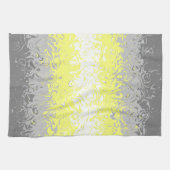 Trippy Squiggly Abstract Demigender Pride Vlag Theedoek (Horizontaal)