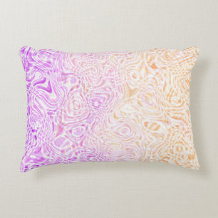 Trippy Squiggly Boho Abstract Trixic Pride Vlag Accent Kussen