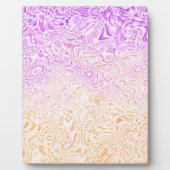 Trippy Squiggly Boho Abstract Trixic Pride Vlag Fotoplaat (Voorkant)