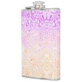 Trippy Squiggly Boho Abstract Trixic Pride Vlag Heupfles (Links)