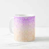 Trippy Squiggly Boho Abstract Trixic Pride Vlag Koffiemok (Voorkant links)