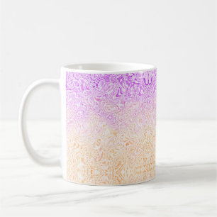 Trippy Squiggly Boho Abstract Trixic Pride Vlag Koffiemok