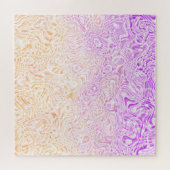 Trippy Squiggly Boho Abstract Trixic Pride Vlag Legpuzzel (Horizontaal)
