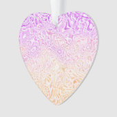 Trippy Squiggly Boho Abstract Trixic Pride Vlag Ornament (voorkant)