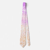Trippy Squiggly Boho Abstract Trixic Pride Vlag Stropdas (Voorkant)