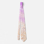 Trippy Squiggly Boho Abstract Trixic Pride Vlag Stropdas (Achterkant)