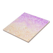 Trippy Squiggly Boho Abstract Trixic Pride Vlag Tegeltje (Zijkant)