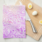 Trippy Squiggly Boho Abstract Trixic Pride Vlag Theedoek (Quarter Fold)