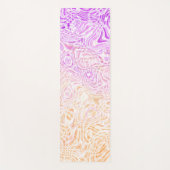 Trippy Squiggly Boho Abstract Trixic Pride Vlag Yogamat (Voorkant)