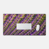 Trippy Squiggly Ripply Bohemian Funky Fractal Art Bureaumat (Keyboard & Muis)