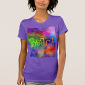 Trippy Strand T-shirt (Voorkant)