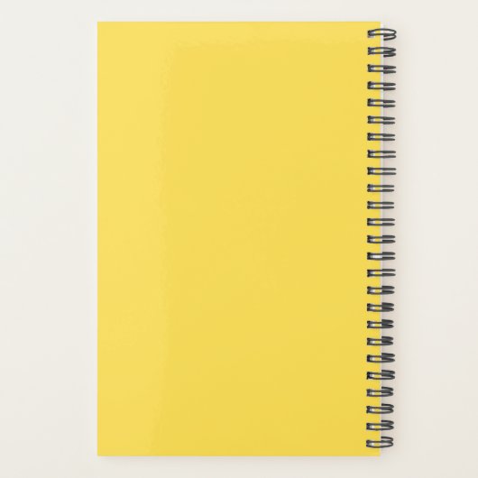 Trippy Succulent Cactus Psychedelic Planner (Achterkant)