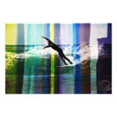 Trippy surf 2 foto afdruk (Voorkant)
