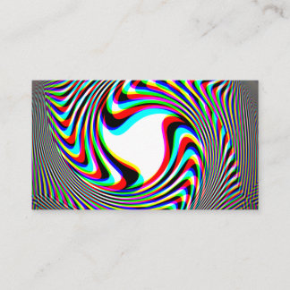 Trippy Swirl Emblem Visitekaartje
