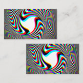 Trippy Swirl Emblem Visitekaartje (Voorkant / Achterkant)