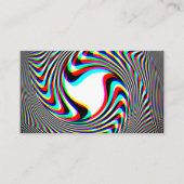 Trippy Swirl Emblem Visitekaartje (Voorkant)