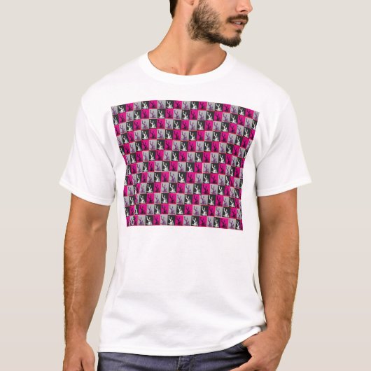 trippy techno viking t-shirt (Voorkant)