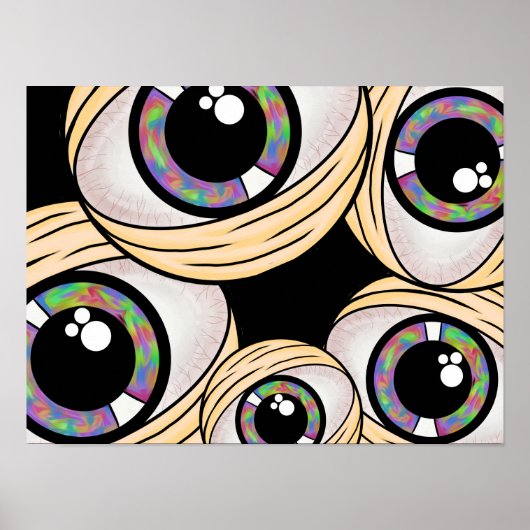 Trippy Third Eye Poster (Voorkant)