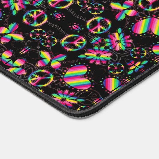 Trippy tijden Desk Mat (Hoek)