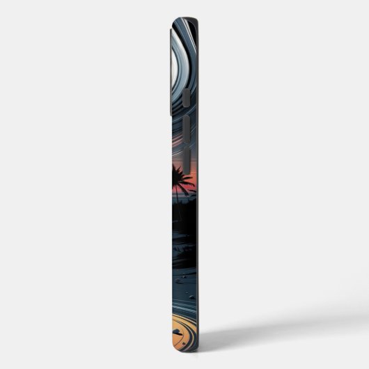 Trippy Tropical Vibes Case-Mate iPhone Case (Achterkant / Links)