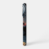 Trippy Tropische Sfeer iPhone 16 Hoesje (Linkerkant)