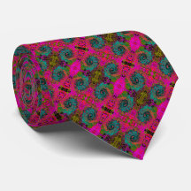 Trippy Turquoise Abstracte Retro Vloeibare Draaiko