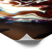 Trippy verf poster (Hoek)